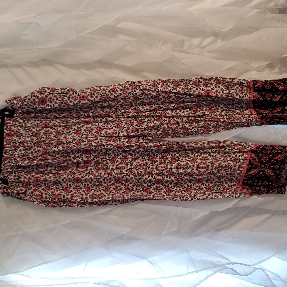 Ladies boho pull on pants